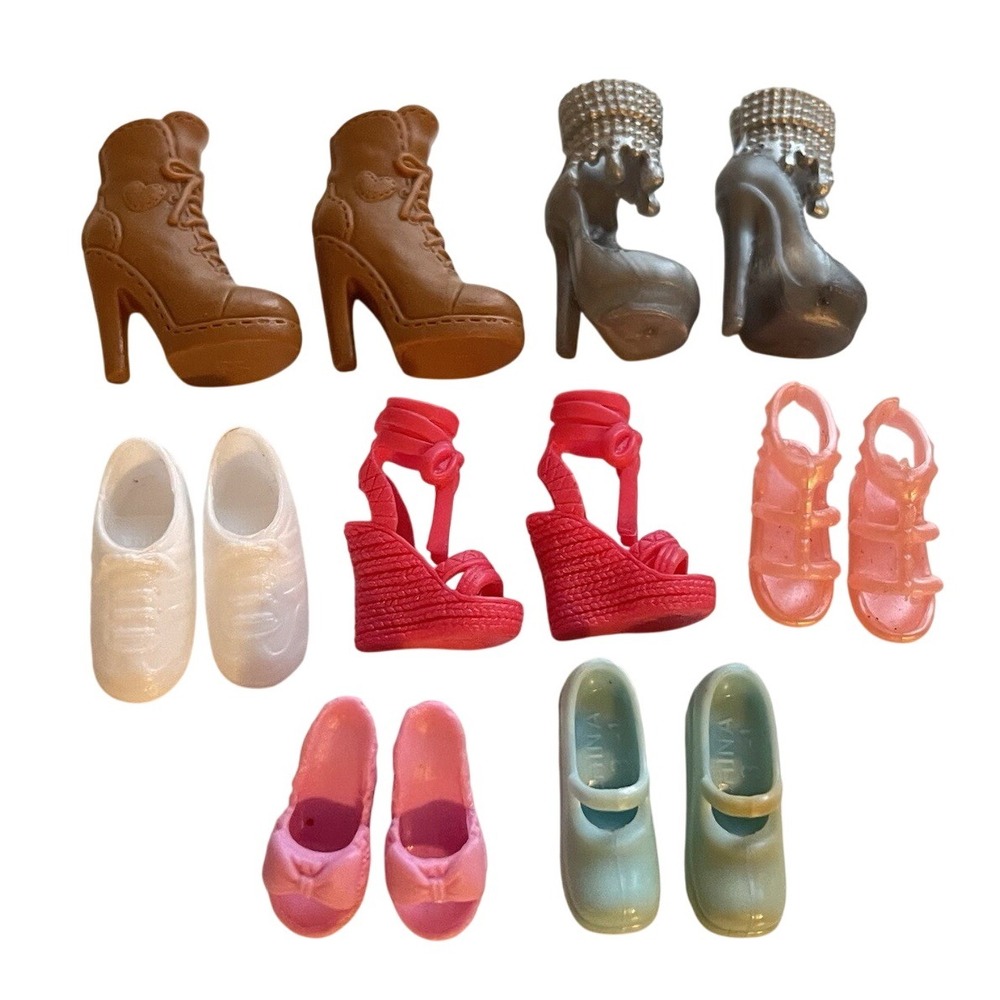 Y2K vtg barbie shoe Lot 2000s heels wedges platform boots‎ sneakers preppy party